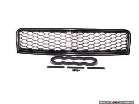 ES#2597927 - YT601202ph - RS4 Mesh Style Grille - Black - (NO LONGER AVAILABLE) - Add a sleek new look to your front end with this black mesh grille. - ECS - 