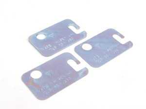 ES#1449397 - 95553148300 - Front Lower Door Hinge Washer Set - Left or right side fitment - Use as required - Genuine Porsche - Porsche