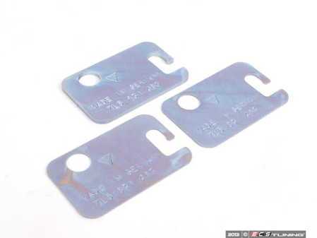 ES#1449397 - 95553148300 - Front Lower Door Hinge Washer Set - Left or right side fitment - Use as required - Genuine Porsche - Porsche