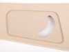 ES#111495 - 51437013940 - "B" Pillar Trim - Upper Right - (NO LONGER AVAILABLE) - Sandbeige/Light Beige, located center of vehicle, where upper seat belt mount attaches - Genuine BMW - 