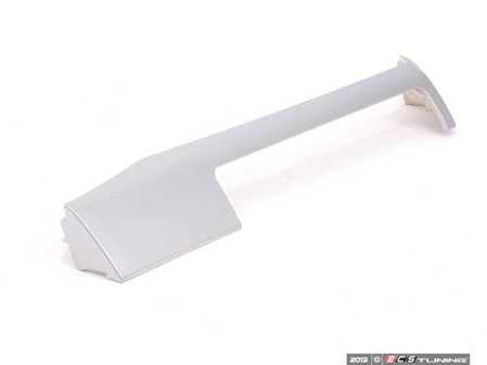 ES#118961 - 51458235574 - Center Dash Trim Panel - Matte chrome - Genuine BMW - BMW