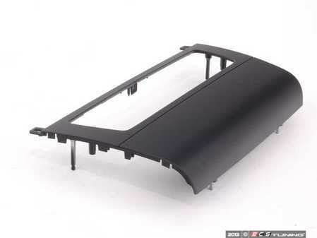 ES#206334 - 51456976846 - Radio control trim panel - Center console radio control trim - Genuine BMW - BMW