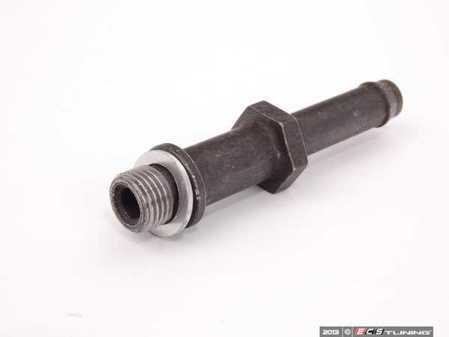 ES#283956 - 078145755B - Connection piece - Threads into the rear coolant pipe to attach the expansion tank hose - Genuine Volkswagen Audi - Audi