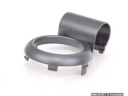 ES#82383 - 51166958354 - Rear Trim Ring Anthracite - Armrest - Mounts to the factory rear armrest at the cupholder - Genuine MINI - MINI