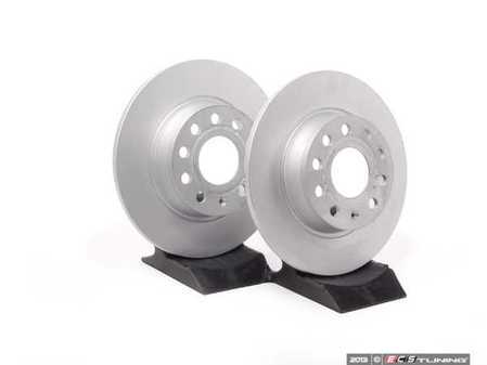ES#2158056 - 1K0698601AA -  Rear Brake Rotors - Pair (272x10) - Factory replacement rotors. - Genuine Volkswagen Audi - Audi Volkswagen