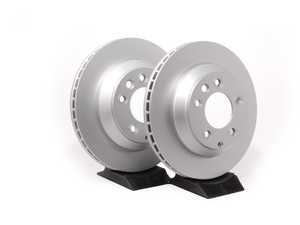 ES#2133611 - 40454047 - Rear Brake Rotors - Pair (330x28) - Featuring a protective Meyle Platinum coating - Meyle - Audi Volkswagen