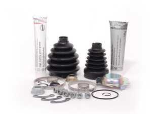 ES#2594385 - 1J0498201JKT - Front Inner And Outer CV Joint Refresh Kit - Why risk tearing the same axle out twice? This kit includes front inner and outer CV Joint Boots to service one axle. - Genuine Volkswagen Audi - Volkswagen
