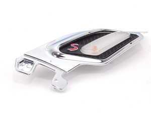 ES#2136587 - 51139804617 - Side Carrier Turn Signal Trim S Chrome - Left - Mounts to the quarter panel location - Genuine MINI - MINI