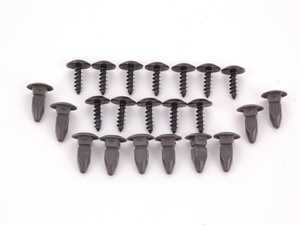 ES#2593858 - N90974701KT - Rear Fender Liner Hardware Kit - Priced Each - Includes all hardware to install one rear fender liner - Genuine Volkswagen Audi - Audi
