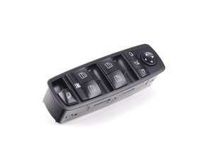 ES#1808251 - 25183005909051 - Driver Window Switch - Located On The Drivers Door - Black (Color Code 9051) - Genuine Mercedes Benz - Mercedes Benz