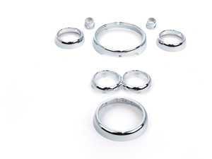 ES#4460640 - 51450396710KT - Chrome Interior Trim Kit  - Add chrome line to your interior, Kit only At ECS - Genuine MINI - MINI