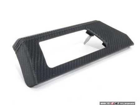 ES#206359 - 51458036705 - Dash Trim - Carbon Leather Package - Carbon fiber look leather, located at the left side of the dash - Genuine BMW - BMW
