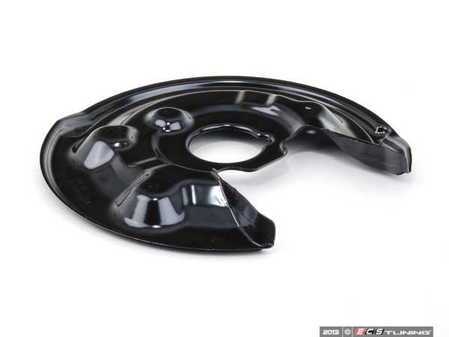 ES#402089 - 5N0615611C - Rear Dust Shield - Left - Fits behind rotor to protect brake parts - Genuine Volkswagen Audi - Volkswagen