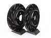 ES#2072344 - USR1219 - Rear Ultimax USR Sport Rotors - Pair - Upgrade to a slotted rotor for improved braking - EBC - BMW