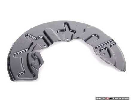 ES#7913 - 8E0615312a - Front Dust Shield - Right - Located behind the front brake rotor - Genuine Volkswagen Audi - Audi