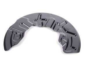 ES#7912 - 8e0615311a - Front Dust Shield - Left - Located behind the front brake rotor - Genuine Volkswagen Audi - Audi