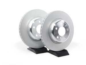 ES#2215241 - 34116794429 - Front Brake Rotors - Pair (330x24) - Restore your stopping power. Fixed 2-piece design. - Genuine BMW - BMW