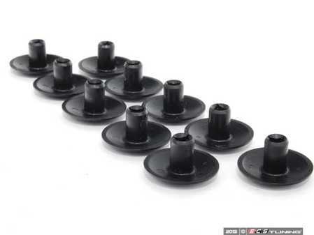 ES#2592956 - 61661368599KT - Push Button - Pack Of 10 - Used to hold trim - Genuine BMW - 