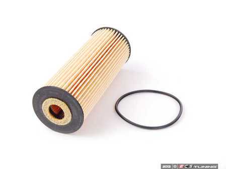 ES#2587484 - 1041800109 - Engine Oil Filter - Priced Each - Includes all needed o-rings for installation - Hengst - Mercedes Benz