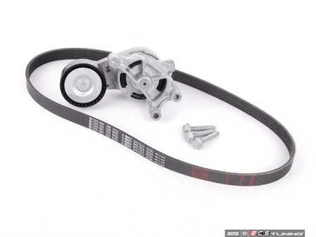 ES#2586323 - 06F903315KT - Accessory Belt Kit - Keep your drive belt tight with a new belt, tensioner, and hardware. - Genuine Volkswagen Audi - Audi Volkswagen