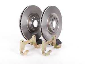 ES#6241 - B7A4S1Fpln - Front Big Brake Kit - stage 1 - Plain Rotors (345x30) - Upgrade to the stopping power of the Audi S4 - Assembled By ECS - Audi