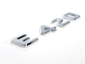 ES#1659576 - 1248175915 - 'E420' Emblem - Located on the trunk lid of your Mercedes-Benz - Genuine Mercedes Benz - Mercedes Benz