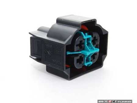 ES#165835 - 61138380380 - Fan Plug Socket - 3 pol - Genuine BMW - BMW