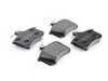 ES#2609266 - 4D0698451G - Rear Brake Pad Set - Restore the stopping power of your vehicle - Vaico - Audi