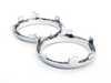 ES#83653 - 51167127915 - Chrome Drink Ring Holder - Front - Trim located on the dual cup holder - Genuine MINI - MINI