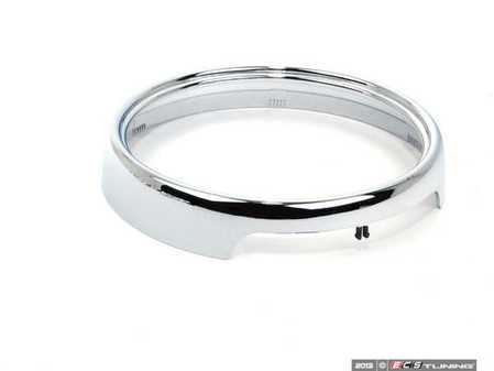 ES#117569 - 51457132400 - Chrome Trim Ring - Center speedometer ring located on the dash - Genuine MINI - MINI