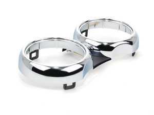 ES#171266 - 62116977372 - Chrome Ring - Dual - Located on the steering column instrument display  - Genuine MINI - MINI