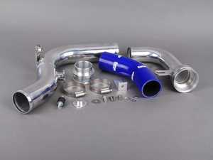 ES#2608483 - FMABPSCI-BLU - Upgraded Aluminum Boost Pipes - Blue Hoses - (NO LONGER AVAILABLE) - Replace your restrictive and unattractive factory plastic intercooler pipework with these upgraded aluminum boost pipes - Forge - 