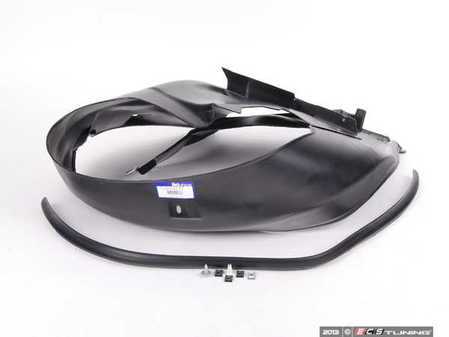 ES#2622927 - 51718151561KT - Front Fender Liner - Left - Includes gasket and installation hardware - Assembled By ECS - BMW