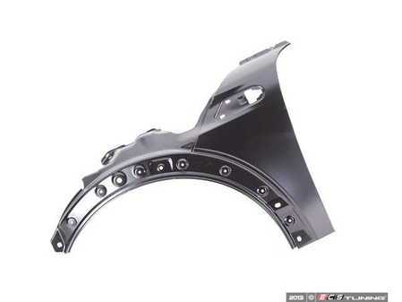 ES#4614018 - 41355A55B01 - Front Quarter Panel - Left - Metal body panel stamped and primed. - Genuine MINI - MINI