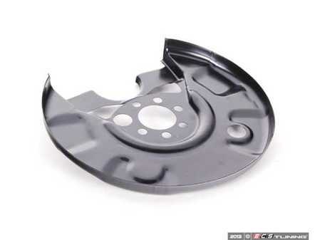 ES#295315 - 191615611D - Rear Splash Shield - Driver - Keep water and debris off your rotors - Genuine Volkswagen Audi - Volkswagen