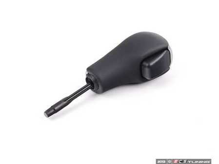ES#48080 - 25167585789 - Shift Knob - Automatic - Leather shift knob featuring Titan trim - Genuine BMW - BMW