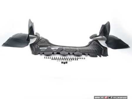 ES#2575474 - 9513345QKT - Weather Protection Package - Stage 1 - Includes a replacement belly pan, lower fender liners, and all necessary hardware - Assembled By ECS - Volkswagen