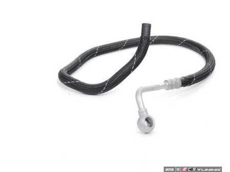 ES#441594 - 8E1422891AM - Power Steering Return Hose - Connects the power steering rack to the hard cooling pipe - Genuine Volkswagen Audi - Audi