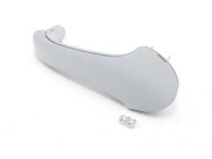 ES#1733743 - 20381015517213 - Left Front Interior Door Pull - (NO LONGER AVAILABLE) - Orion Grey (Color Code 7213) - Genuine Mercedes Benz - 