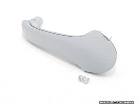 ES#1733743 - 20381015517213 - Left Front Interior Door Pull - (NO LONGER AVAILABLE) - Orion Grey (Color Code 7213) - Genuine Mercedes Benz - 