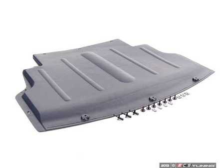ES#2627490 - 51717012723KT - Belly Pan With Hardware - Protect the lower portion of your engine from road debris - Assembled By ECS - BMW