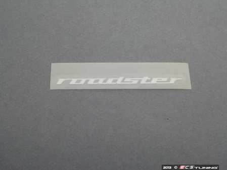 ES#79186 - 51142492956 - Roadster Door Sill Decal - Priced Each - Located on the door sills - Genuine BMW - BMW