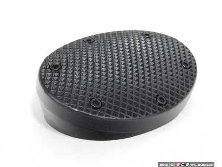 ES#63437 - 35211490915 - Oval Brake Pedal Pad - Black - Replace your worn foot pad, automatic transmissions - Genuine MINI - MINI