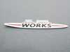 ES#2596860 - 11127612172 - JCW Engine Emblem Adhered - Located on the top of the engine cover for JCW engines - Genuine MINI - MINI