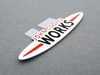 ES#2596860 - 11127612172 - JCW Engine Emblem Adhered - Located on the top of the engine cover for JCW engines - Genuine MINI - MINI