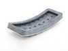 ES#5349412 - 164300008264 - Accelerator Pedal Pad - Brushed Aluminum With Rubber Grip - Genuine Mercedes Benz - Mercedes Benz
