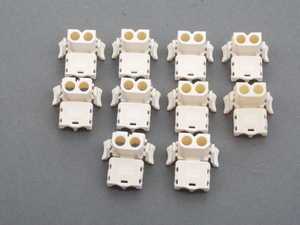 ES#2592947 - 61131378417KT - White Plug Housing - Pack Of 10 - Genuine BMW - BMW