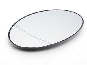 ES#2580315 - 51167160775 - Blind Spot Mirror Glass - Left - Blind Spot Mirror - Aspherical & Heated - Genuine European Mini - MINI