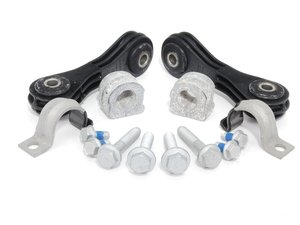 ES#2593419 - MK420SWBR - Front Sway Bar Installation Kit - Complete kit of hardware with end links - Assembled By ECS - Volkswagen