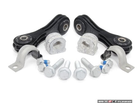 ES#2593419 - MK420SWBR - Front Sway Bar Installation Kit - Complete kit of hardware with end links - Assembled By ECS - Volkswagen